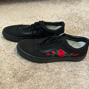 Customized Rose Vans
